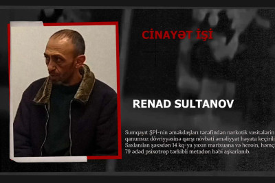 14 kiloqram narkotikin dövriyyə buraxılmasının qarşısı alındı