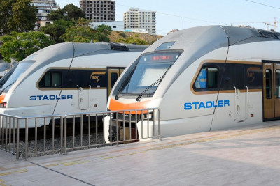 Bakı-Sumqayıt qatarlarında sürət həddi endirildi