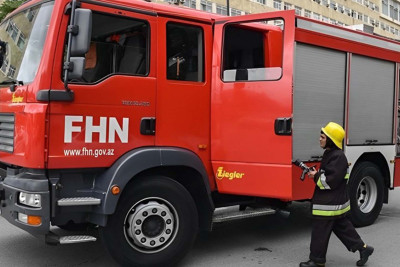 Sumqayıtda məktəbdə yanğın – Şagirdlər təxliyyə edilib