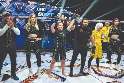 Sumqayıtlı qadın döyüşçü beynəlxalq turnirin qalibi oldu