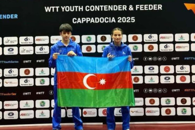 Sumqayıtlı tennisçi Türkiyədə qızıl medal qazanıb
