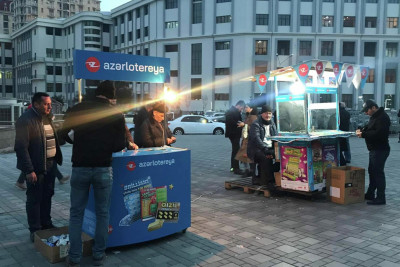 Sumqayıtda lotereya biletləri talanıb