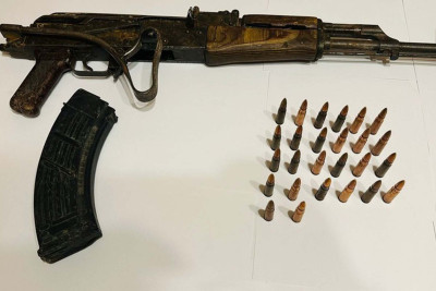 Sumqayıtda silah-sursat tapılıb