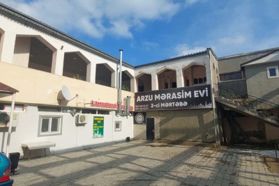 “Arzu” mərasim evinin fəaliyyəti dayandırıldı