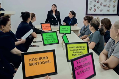 Sumqayıtın tibb ocaqlarında maarifləndirmə tədbirləri təşkil olunub