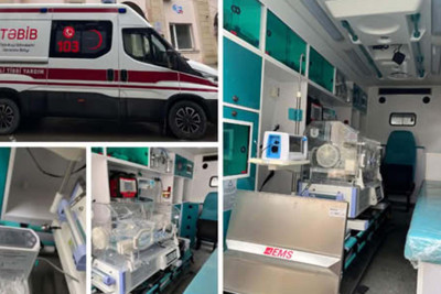 Sumqayıtda körpələr üçün reanimobil: Təhlükəsiz və sürətli təxliyə imkanı