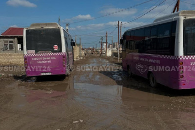 Bataqlığa çevrilmiş “Yaşıl dərə”