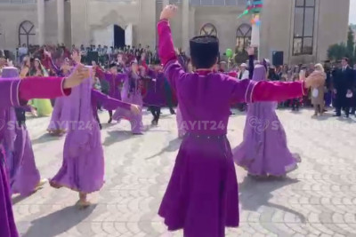 Sumqayıtda bayram tədbiri - VİDEO