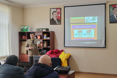FHN mülki müdafiə kursları keçirib