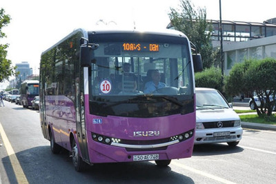 Sumqayıt sakinlərini yolda qoyan 10 nömrəli avtobus 