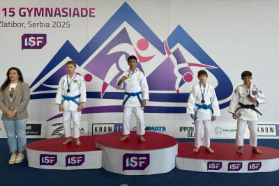 Sumqayıt idmançısı Serbiyada fəxri kürsüyə yüksəlib