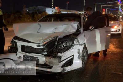 Sumqayıtda zəncirvari qəza, xəsarət alanlar var
