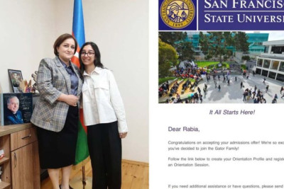 Sumqayıtlı şagird ABŞ universitetinə qəbul olub 