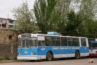 Sumqayıtda ilk trolleybusun xəttə çıxmasından 64 il ötdü