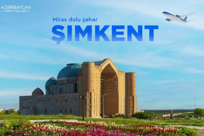 AZAL: Bakıdan Şımkentə reys açılır