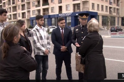 Sumqayıtda piyadalara xəbərdarlıq edildi