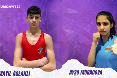 Sumqayıt idmançılarından daha İKİ MEDAL