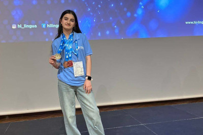 Sumqayıtlı şagird Fransadan 4 medalla qayıtdı