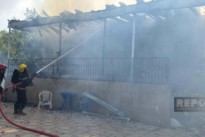 Sumqayıtda fərdi yaşayış evində YANĞIN