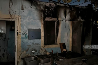 Sumqayıtda ev sahibi mənzili qəsdən yandırdı - İDDİA