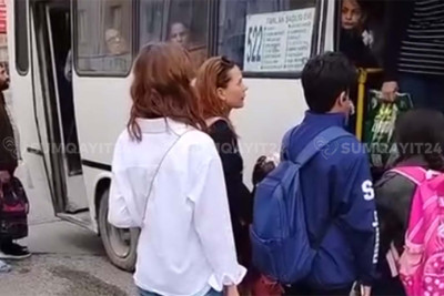 Sarayda avtobus problemi: “Taksiyə pul çatmır”