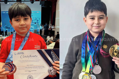 Beynəlxalq Olimpiadaları qazanan kiçik SUMQAYITLI