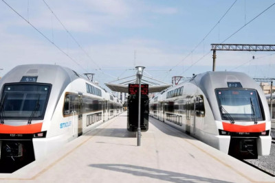Sürət qatarları 3 milyona yaxın sərnişin daşıyıb