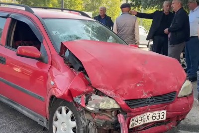 Sumqayıtda qəza - YARALILAR var - VİDEO