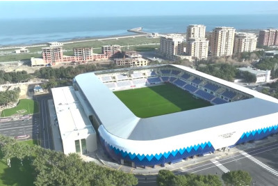 Sumqayıt stadionunda rekorda imza atıldı