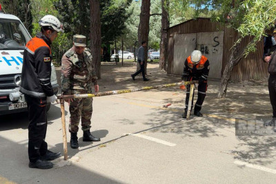 Sumqayıtda süni maneələr söküldü
