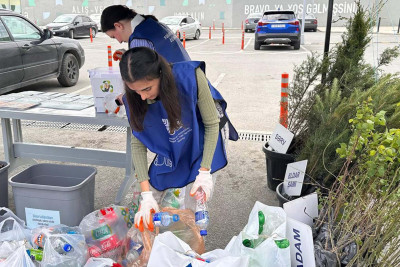 Sumqayıt sakinləri ekoaksiyada iştirak ediblər