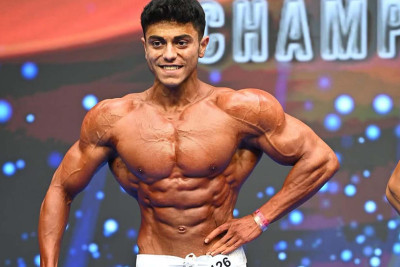 Sumqayıtlı bodibilder Avropa çempionatının FƏXRİ KÜRSÜSÜNDƏ 