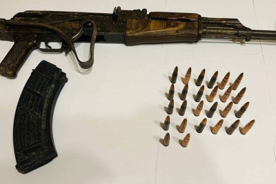 Sumqayıtda avtomatlar tapılıb