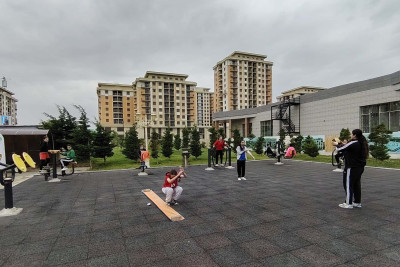 Gənclər Sumqayıt bulvarında sağlam həyat tərzini təbliğ ediblər