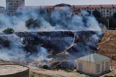 Sumqayıtda yanğın - YENİLƏNİB