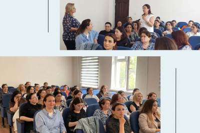 Sumqayıtda pediatrlar maarifləndirici seminarda iştirak ediblər