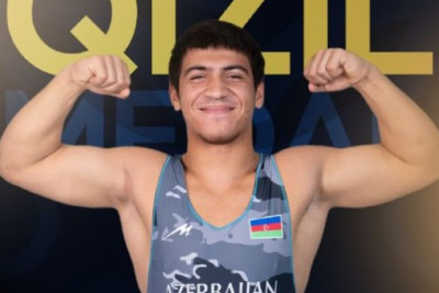 Sumqayıtlı pəhləvan Avropada rəqib tanımadı