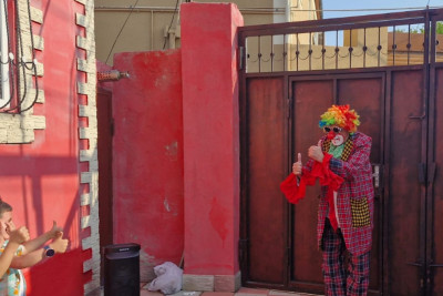 Sumqayıtlı uşaqların sevimli klounu Kamal