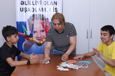 Sumqayıtda fiziki məhdudiyyətli uşaqlar üçün PROQRAM