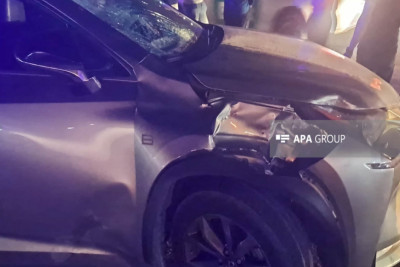 Sumqayıt yolunda qəza, piyada ÖLÜB