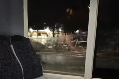 Sumqayıt avtobusunda "qeyri-adi texnoloji həll" - VİDEO