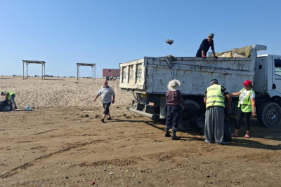 Sumqayıtda dəniz sahilini zibilləyənlərə CƏZA