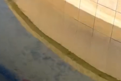 Sumqayıtdakı fəvvarə MİKROB SAÇIR - VİDEO