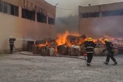 Ceyranbatanda YANĞIN - VİDEO