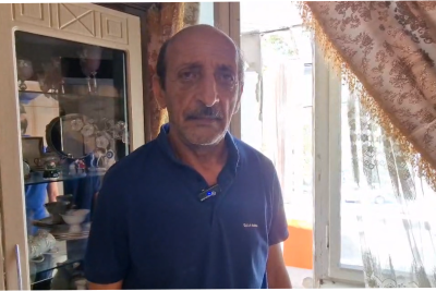 Eyvanı çökən Sumqayıt sakini DANIŞDI - VİDEO