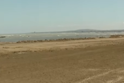 Xəzərin quruması Sumqayıt bulvarının simasını dəyişir - VİDEO