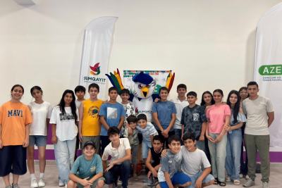 Avropa və Amerikadan olan gənclər Sumqayıta səfər ediblər