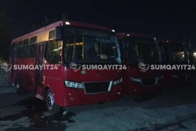 Sumqayıta yeni avtobuslar gətiriləcək