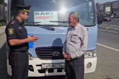 Bakı-Sumqayıt avtobusunun sərxoş sürücüsü SAXLANILDI