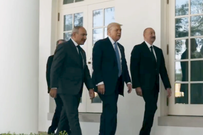 Ağ Evdən İlham Əliyev, Tramp, Paşinyan görüşü ilə bağlı paylaşım - FOTO